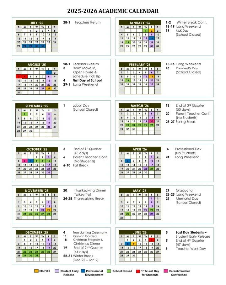 Chicot County Arkansas Schools Calendar