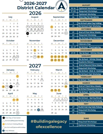 Alexander County Illinois Schools Calendar