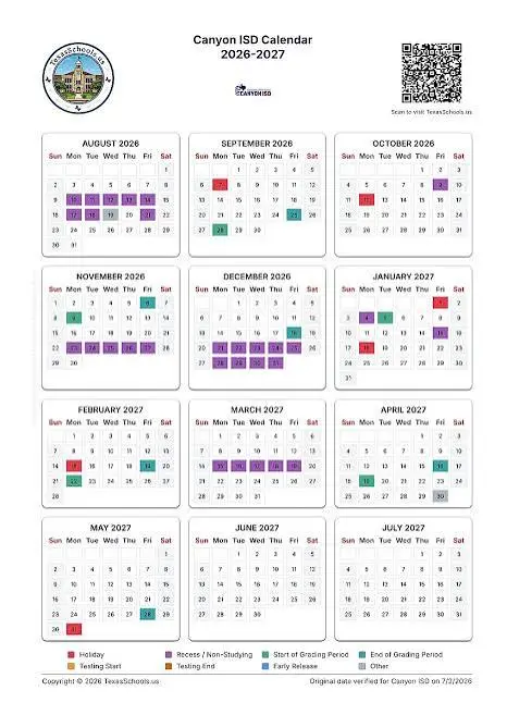 Canyon County Idaho Schools Calendar