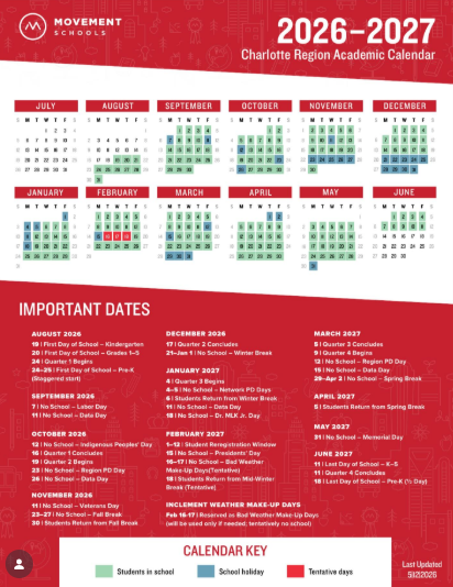 Charlotte County florida schools calendar