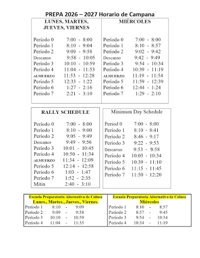 Colusa County California Schools Calendar