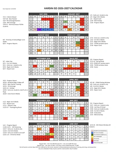 Hardin County Illinois Schools Calendar