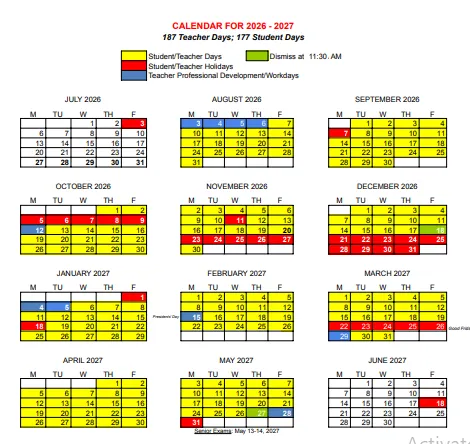 Henry County Indiana Schools Calendar