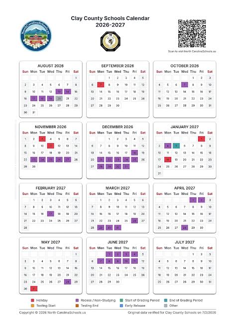 Clay County Alabama Schools Calendar