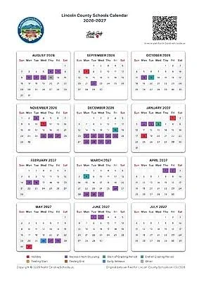 Lincoln County Colorado Schools Calendar