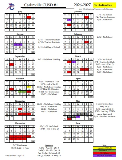 Macoupin County Illinois Schools Calendar