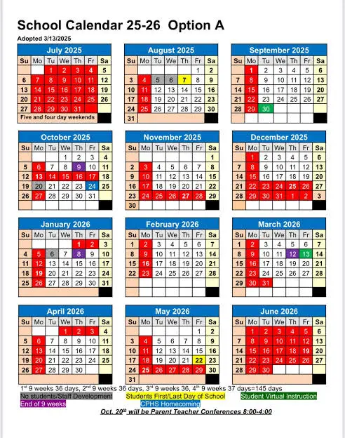 McDonough County Illinois Schools Calendar