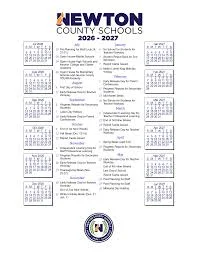 Newton County Arkansas Schools Calendar