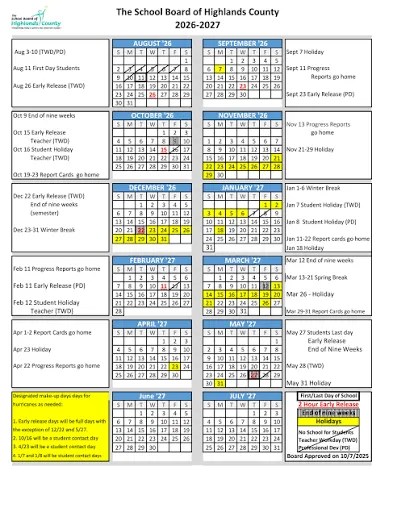 Sharp County Arkansas Schools Calendar